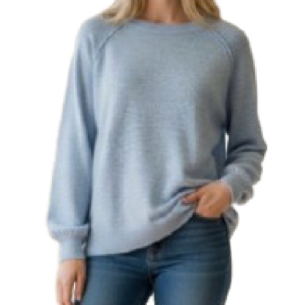 Vince Camuto Soft baby blue oversized Knit Sweater XL